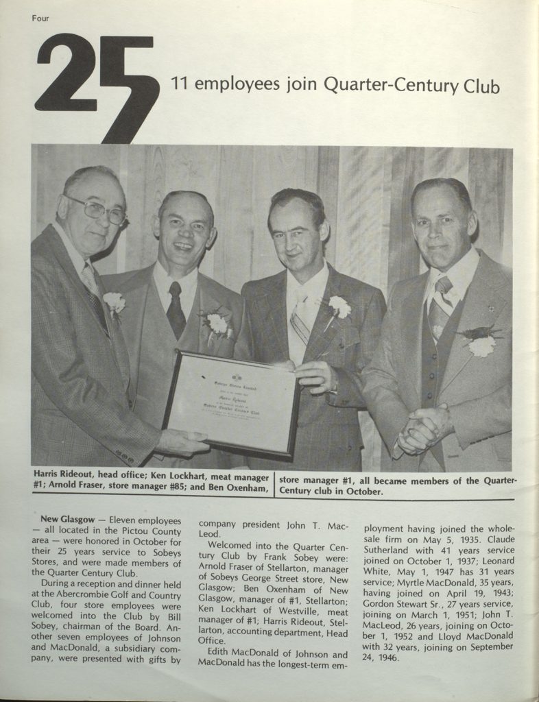 Historical newspaper article about new inductees