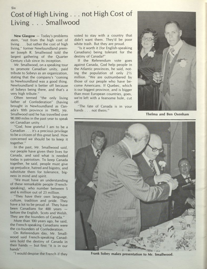 Historical newspaper article about new inductees