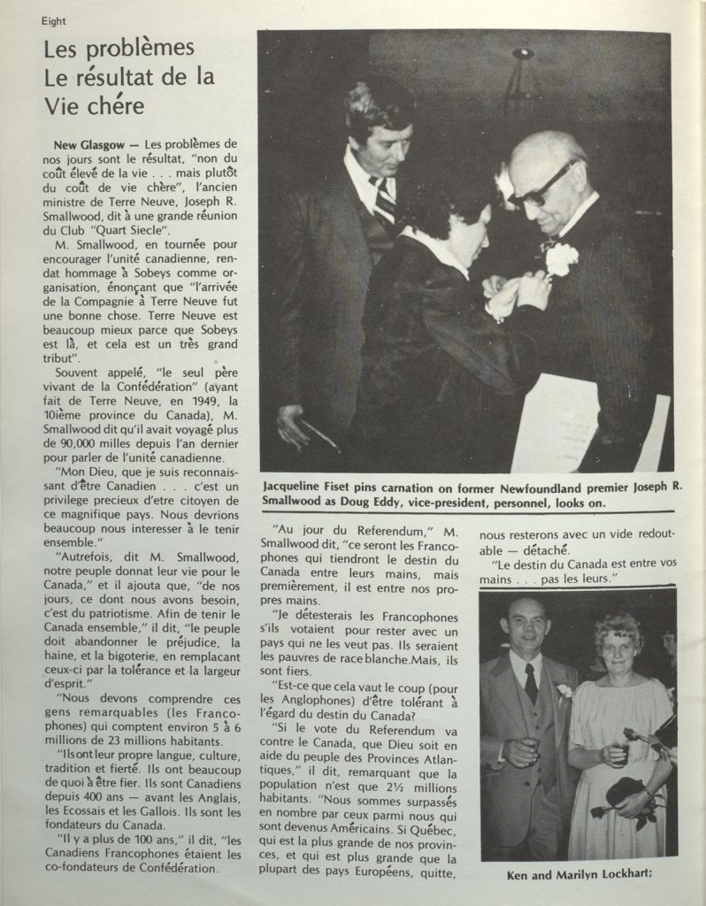 Historical newspaper article about new inductees