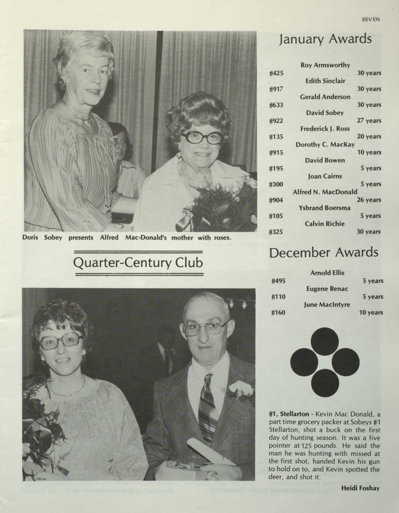 Historical newspaper article about new inductees