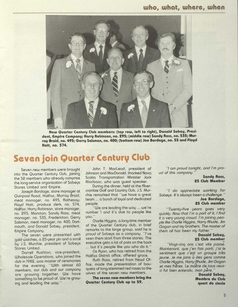 Historical newspaper article about new inductees