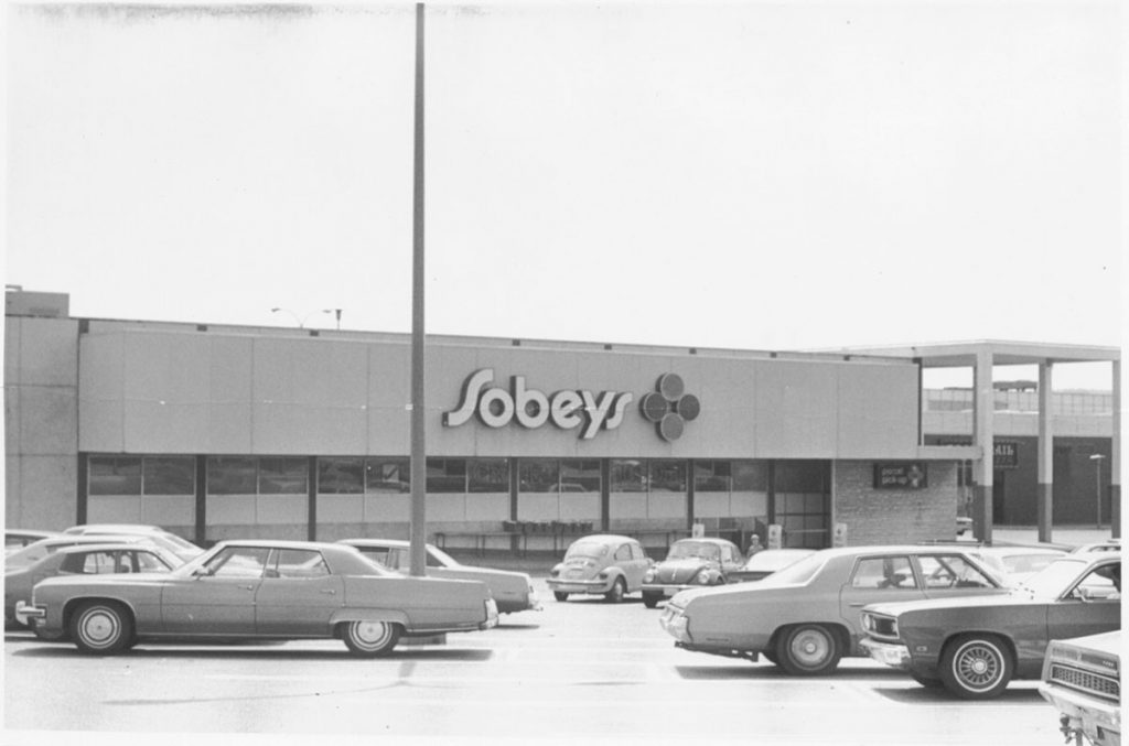 Historical photo of Sobeys store