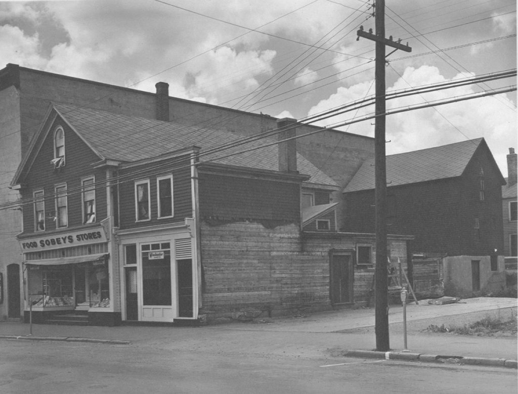 Historical photo of Sobeys store
